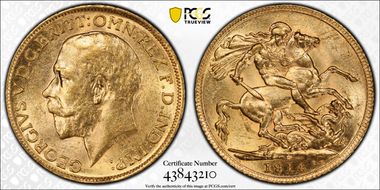 1914 Sov S-3996 MS63