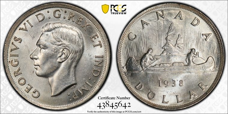 Cert 43845642 - Coin Image