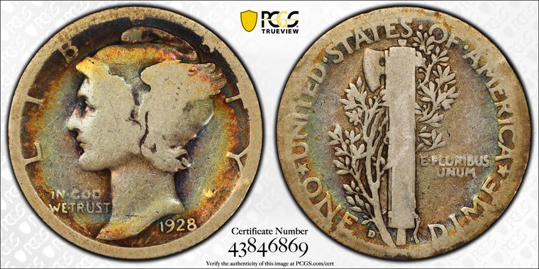 Cert 43846869 - Coin Image