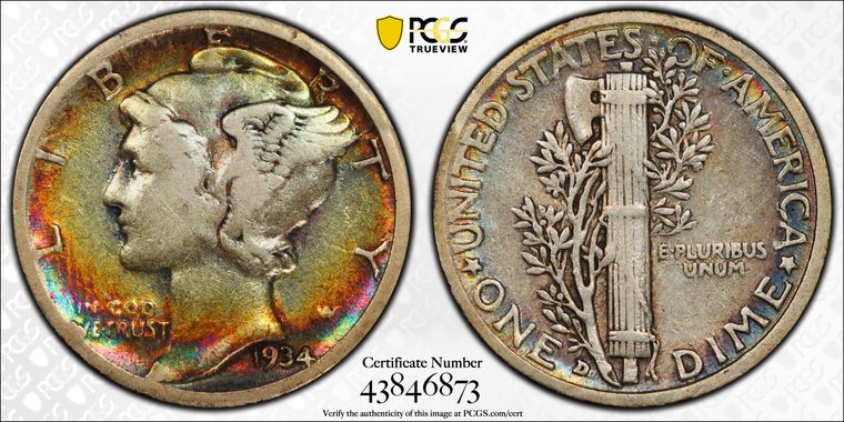 Cert 43846873 - Coin Image