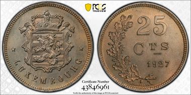 1927 25C MS65