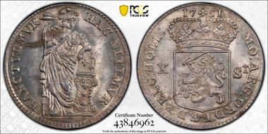 1751 10 St KM-95 Silver PE MS63