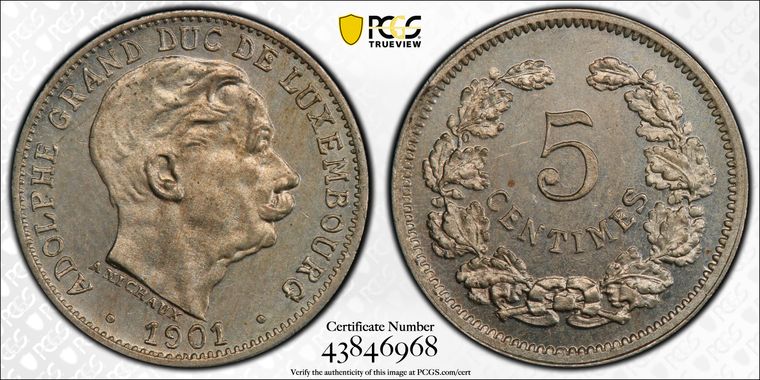 Cert 43846968 - Coin Image