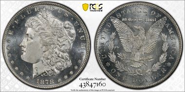 1878-S $1 MS66
