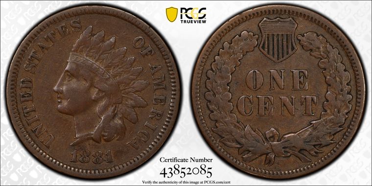 Cert 43852085 - Coin Image