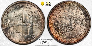 1952 10C Republic MS66