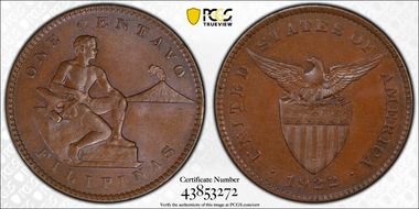 1922 1C MS64BN