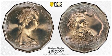 1970 50C Captain Cook SP68+