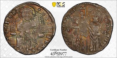 (1423-57) Grosso Francesco Foscari AU58