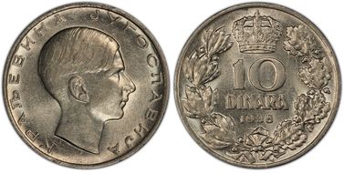 1938 10 Din KM-22 AU58