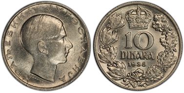 1938 10 Din KM-22 AU58