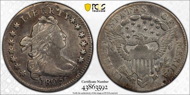 1805 10C 4 Berries N1