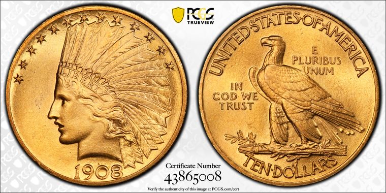 Cert 43865008 - Coin Image