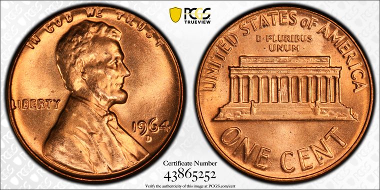 Cert 43865252 - Coin Image