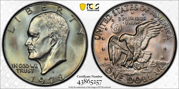 Cert 43865257 - Coin Image