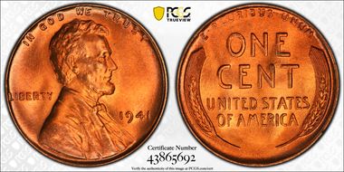 1941 1C MS67RD