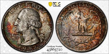 1952 25C MS67
