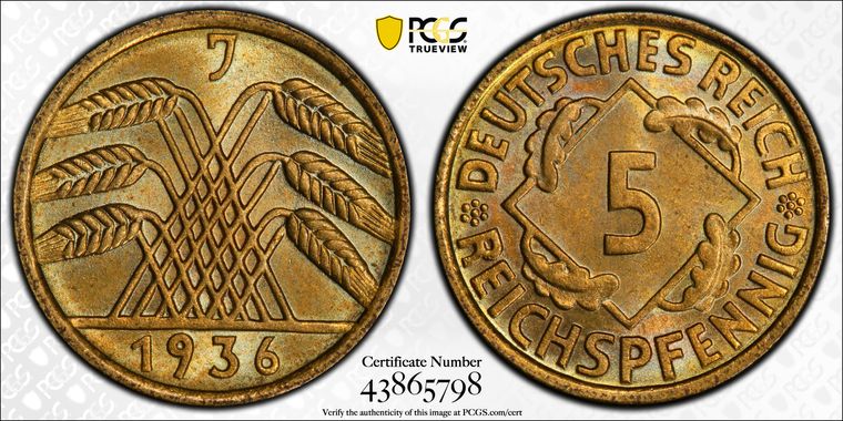 Cert 43865798 - Coin Image