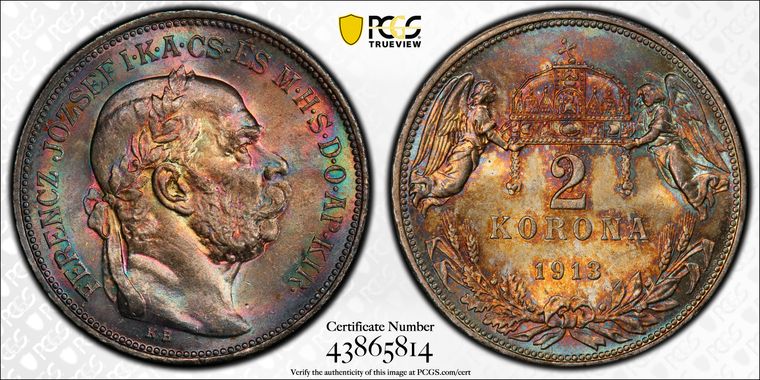 Cert 43865814 - Coin Image