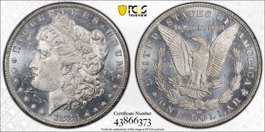 1883-CC $1 GSA Hoard MS63PL