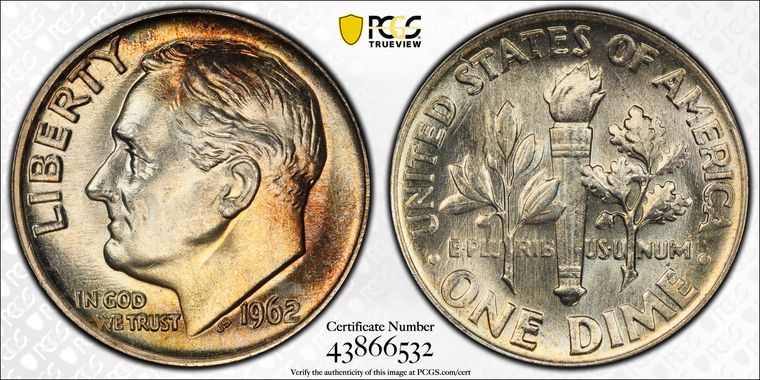 Cert 43866532 - Coin Image