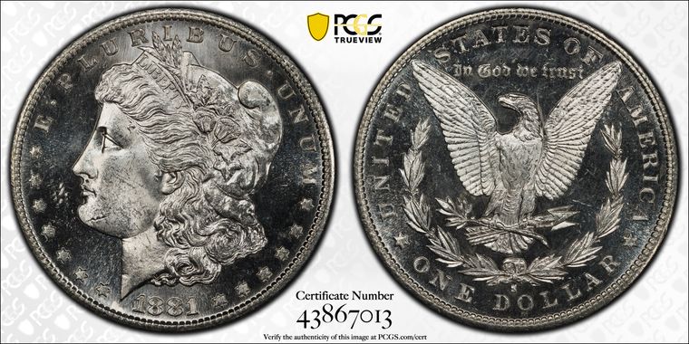 Cert 43867013 - Coin Image