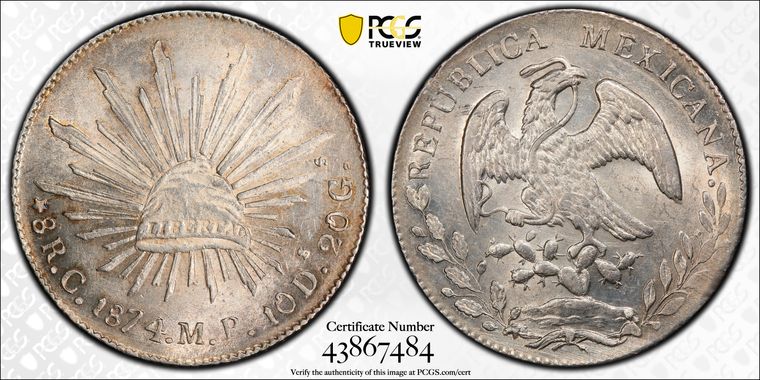 Cert 43867484 - Coin Image