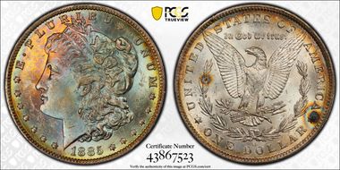 1885-O $1 MS64