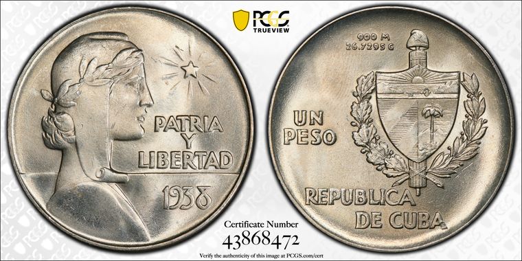 Cert 43868472 - Coin Image