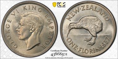 1937 Florin MS64