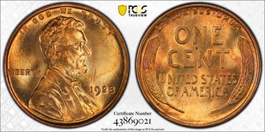 1928 1C MS65RB