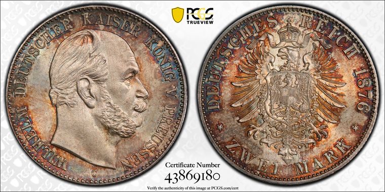 Cert 43869180 - Coin Image