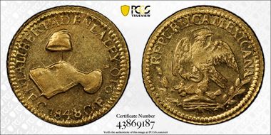 1848-C CE 1/2 Esc MS62