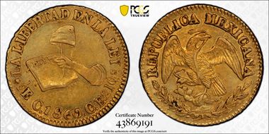 1860-C CE 1/2 Esc AU58