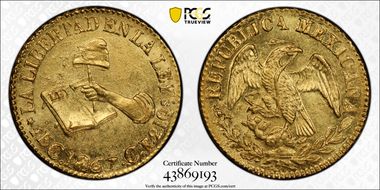 1867-C CE 1/2 Esc KM-378 MS64