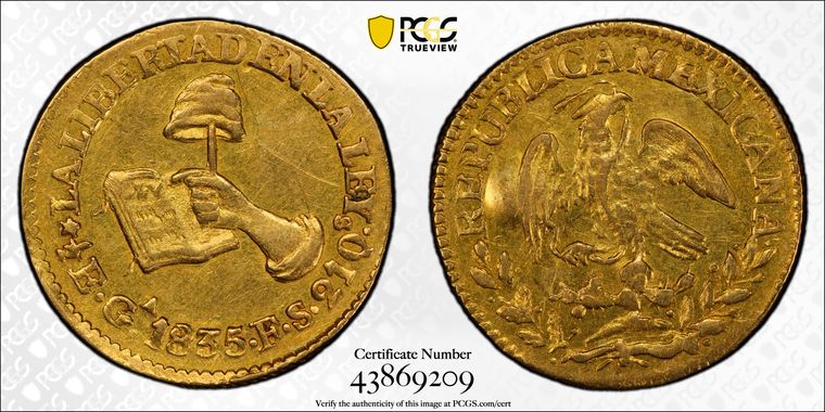 Cert 43869209 - Coin Image