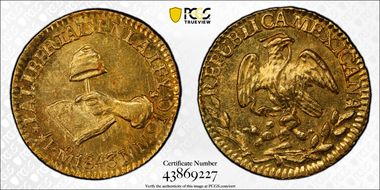 1843-Mo MM 1/2 Esc MS63