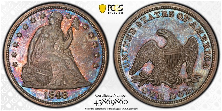 Cert 43869860 - Coin Image