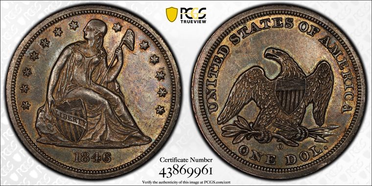 Cert 43869961 - Coin Image