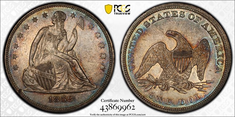 Cert 43869962 - Coin Image