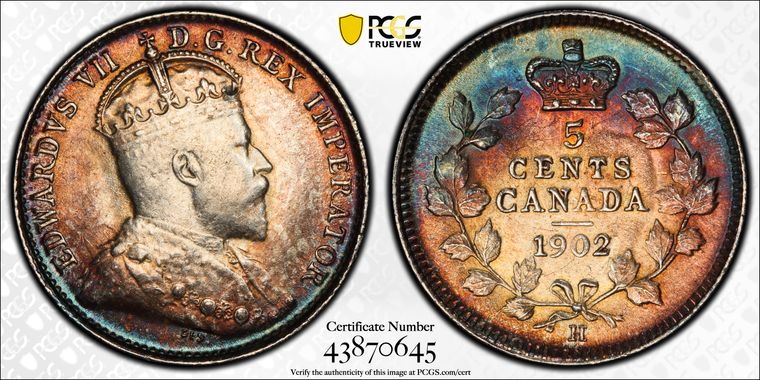 Cert 43870645 - Coin Image