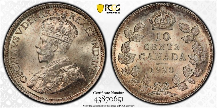 Cert 43870651 - Coin Image