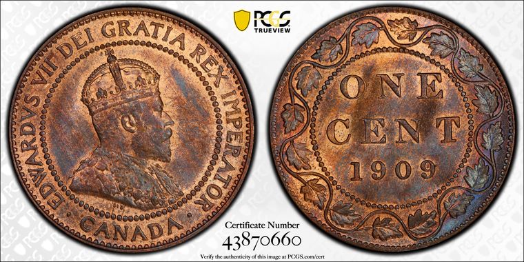 Cert 43870660 - Coin Image