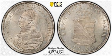 1826-S Thaler KM-1096 D-861 MS62
