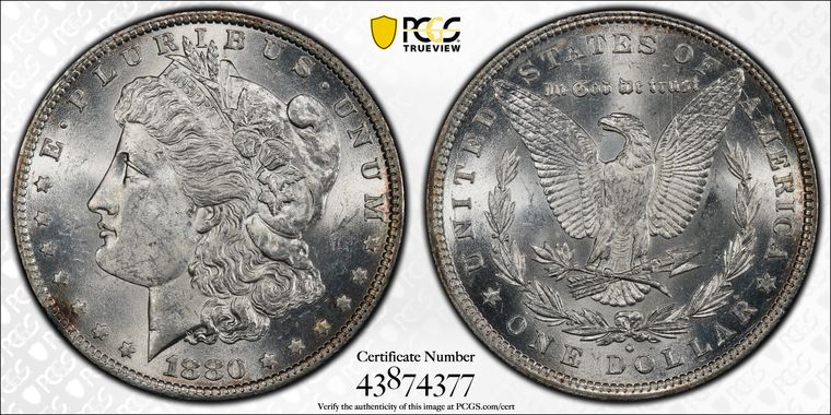 Cert 43874377 - Coin Image