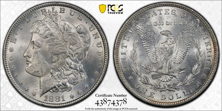 Cert 43874378 - Coin Image