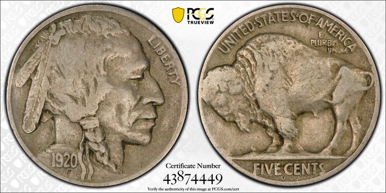 Cert 43874449 - Coin Image