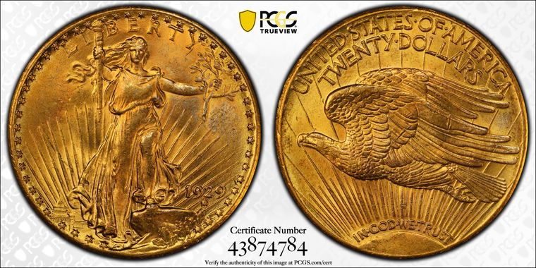 Cert 43874784 - Coin Image