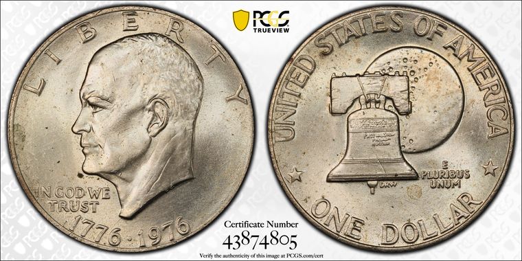 Cert 43874805 - Coin Image