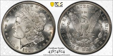 1882-S $1 MS67